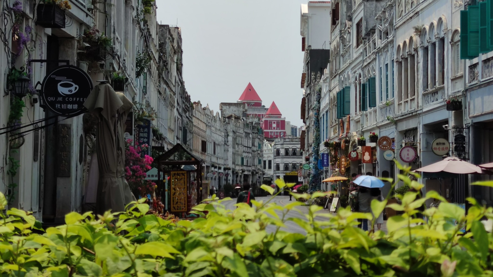 Tempelhof in Haikou auf Hainan