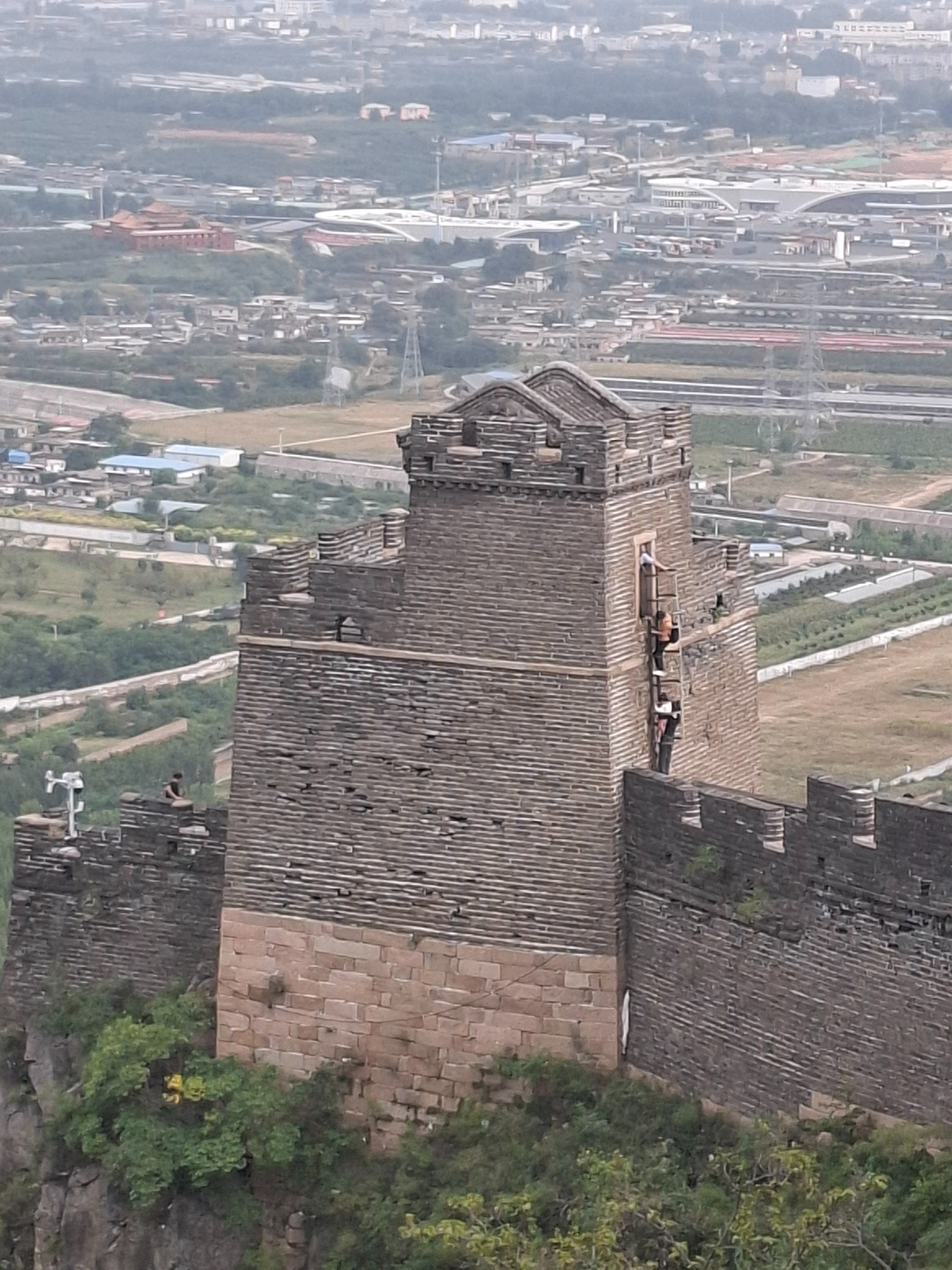 Mauerturm in der Mauerregion bei Qinhuangdao